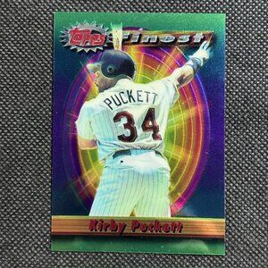 1994 Topps Finest - Kirby Puckett #204 Minnesota Twins